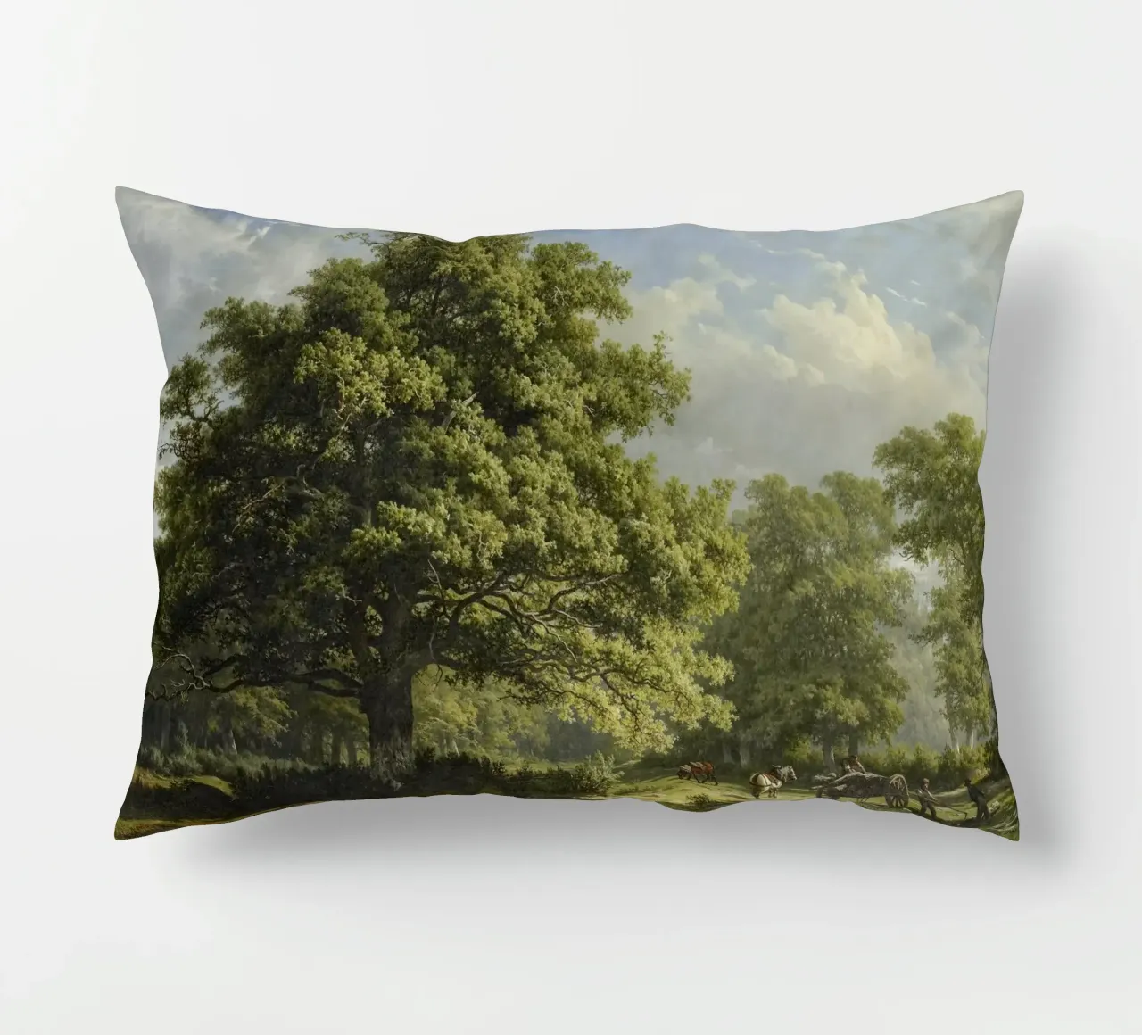 View in the Bentheim Forest cuscino da vintageshop
