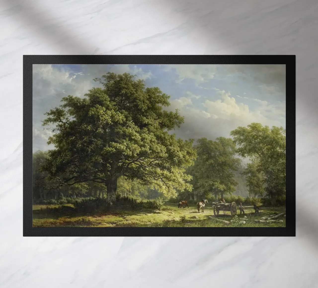 View in the Bentheim Forest zerbino da vintageshop