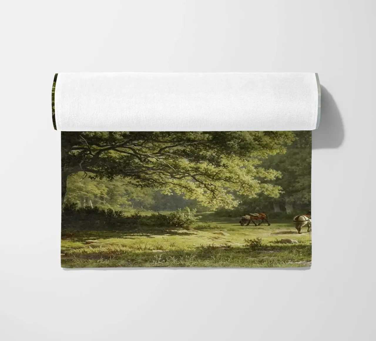View in the Bentheim Forest telo mare da vintageshop