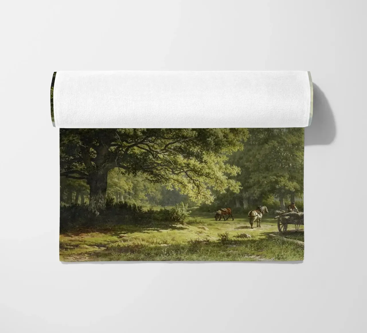 View in the Bentheim Forest telo mare da vintageshop