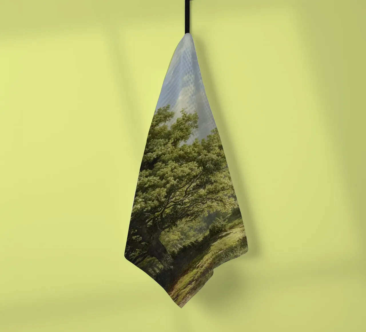 View in the Bentheim Forest canovaccio da cucina da vintageshop