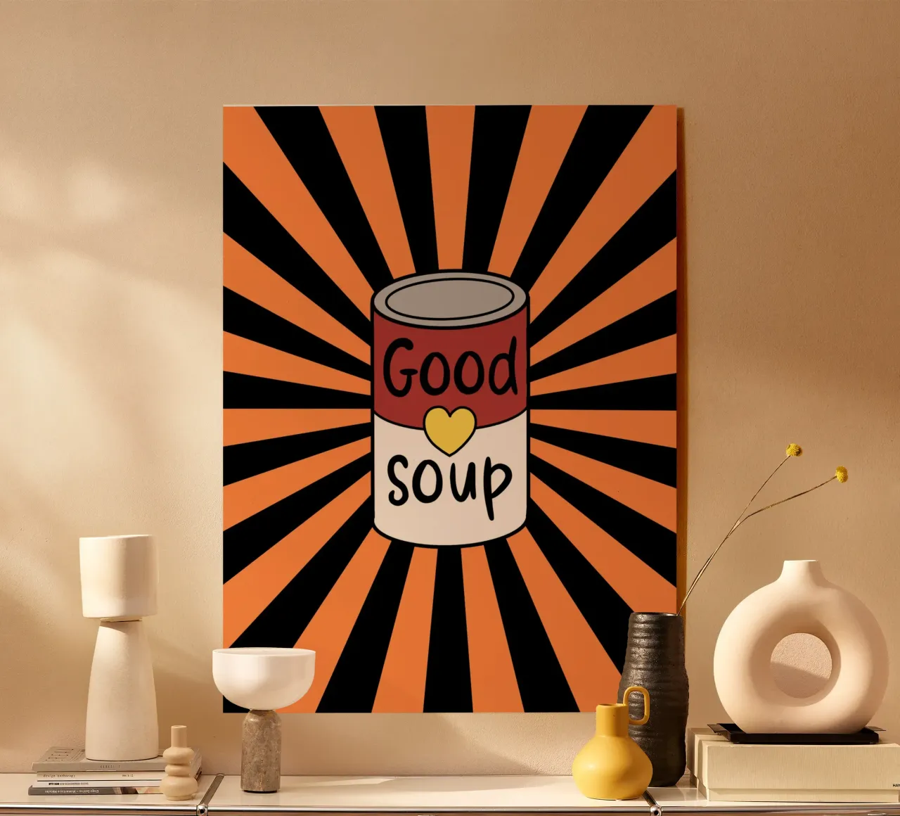 Retro soup plexiglass da PinkCandyWalls