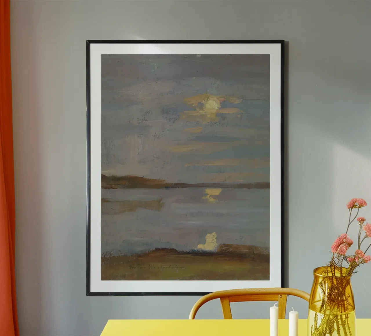 Evening sun poster da vintageshop