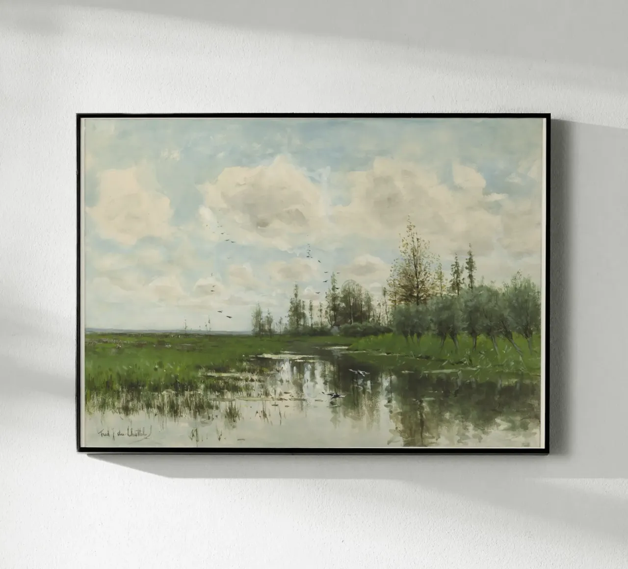 lagoon landscape plexiglass da vintageshop