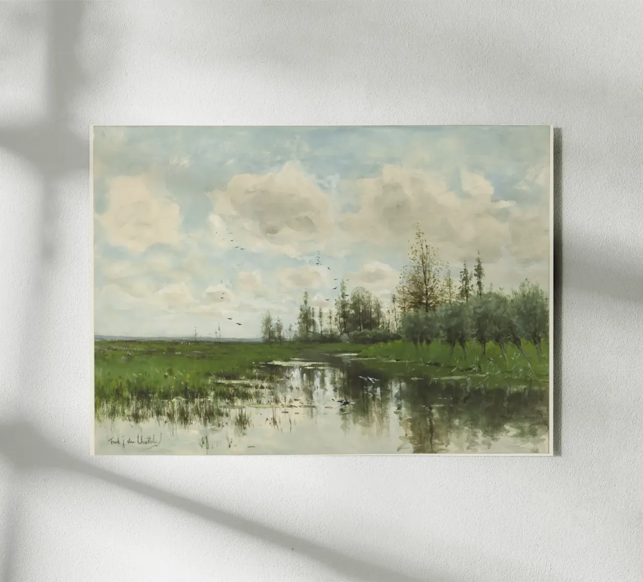lagoon landscape plexiglass da vintageshop