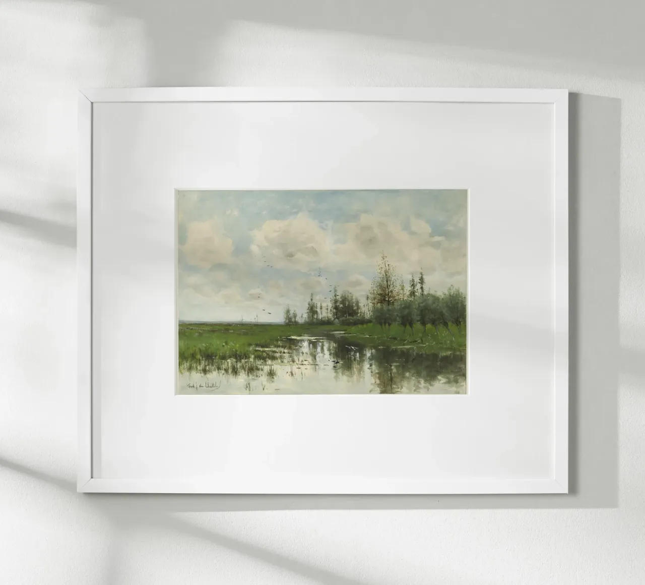 lagoon landscape poster da vintageshop