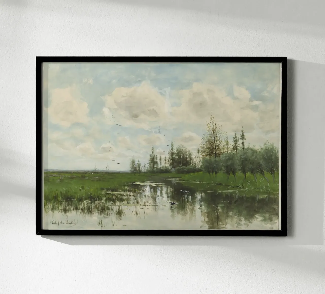 lagoon landscape poster da vintageshop