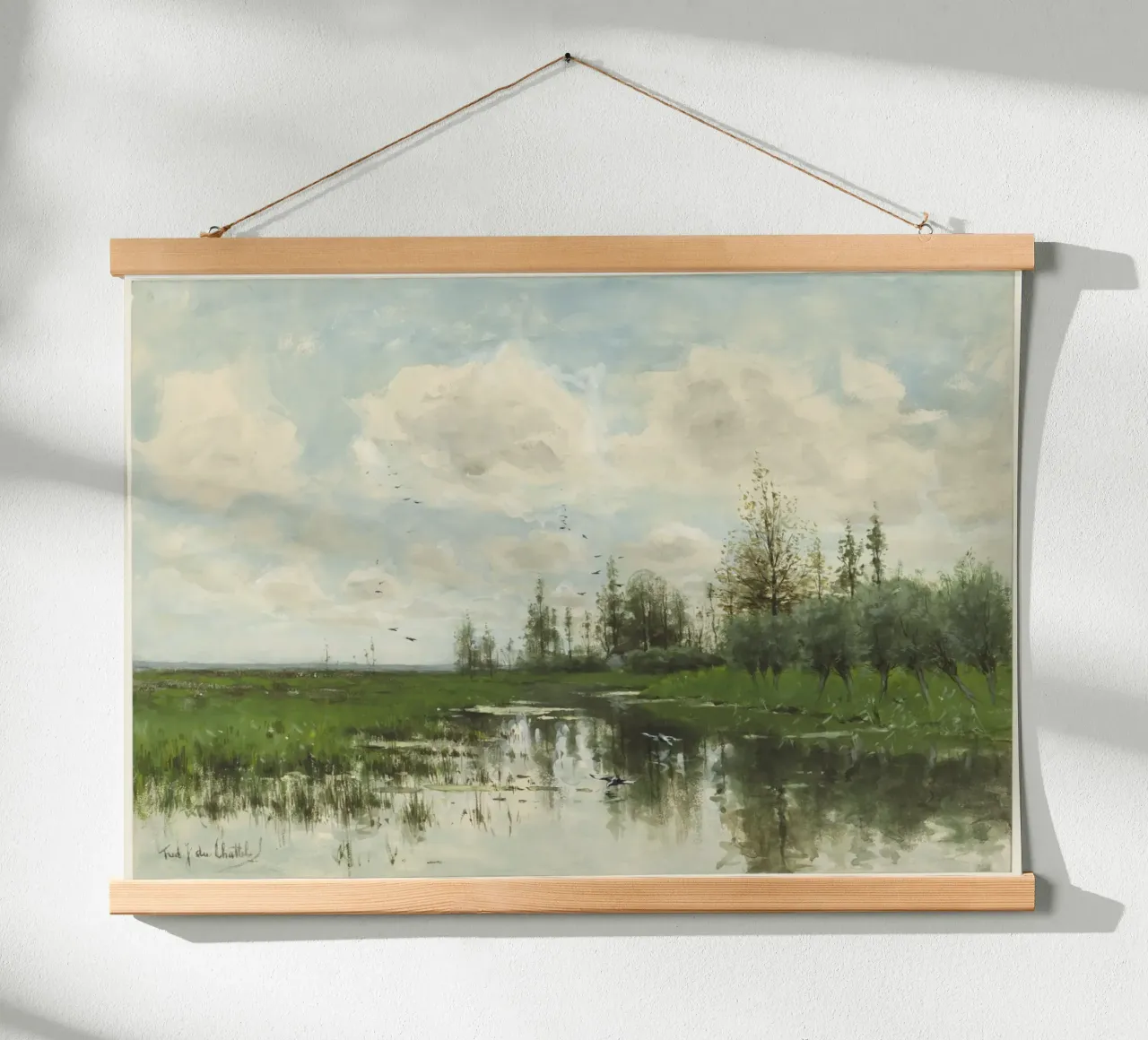 lagoon landscape poster da vintageshop