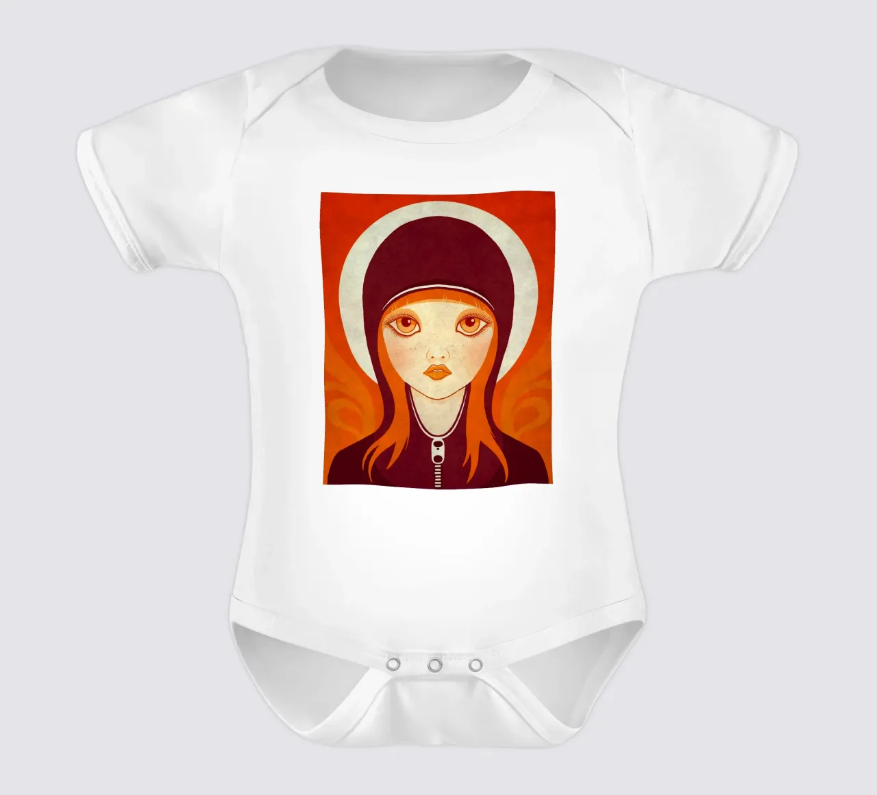 ICON Kurzarm Babybody von Kuba Gornowicz
