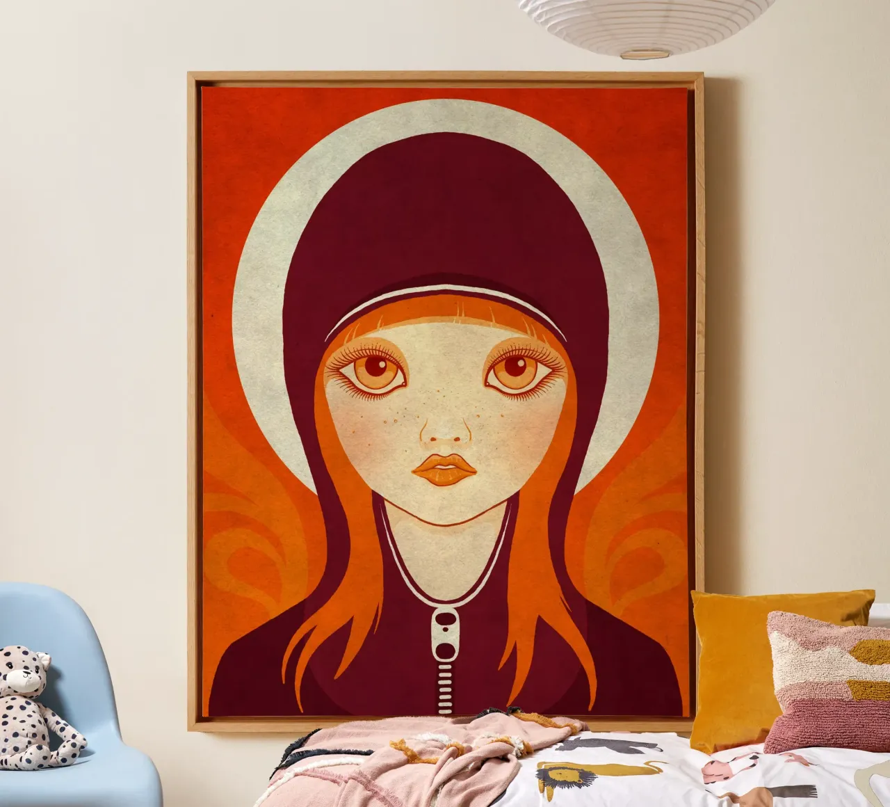 ICON canvas with Floater frame by Kuba Gornowicz