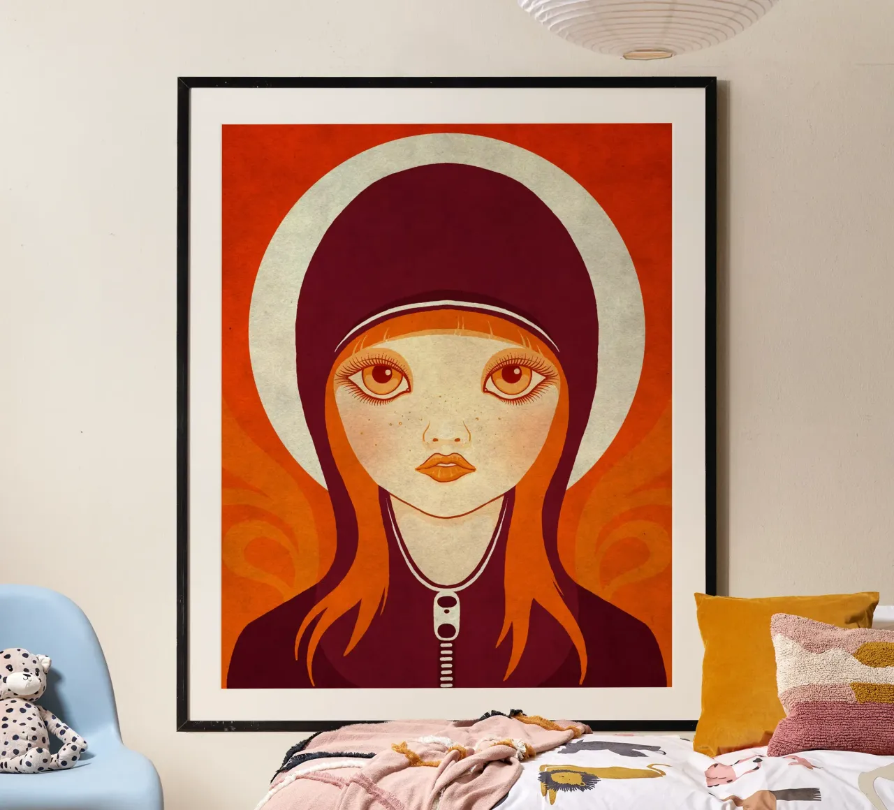ICON poster con telaio in alluminio da Kuba Gornowicz