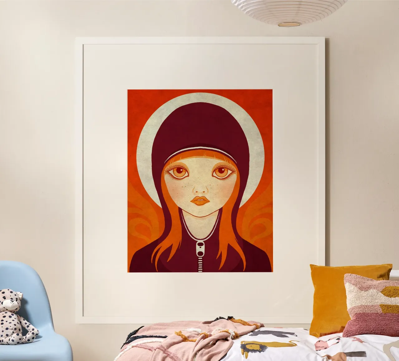 ICON poster con telaio in alluminio da Kuba Gornowicz