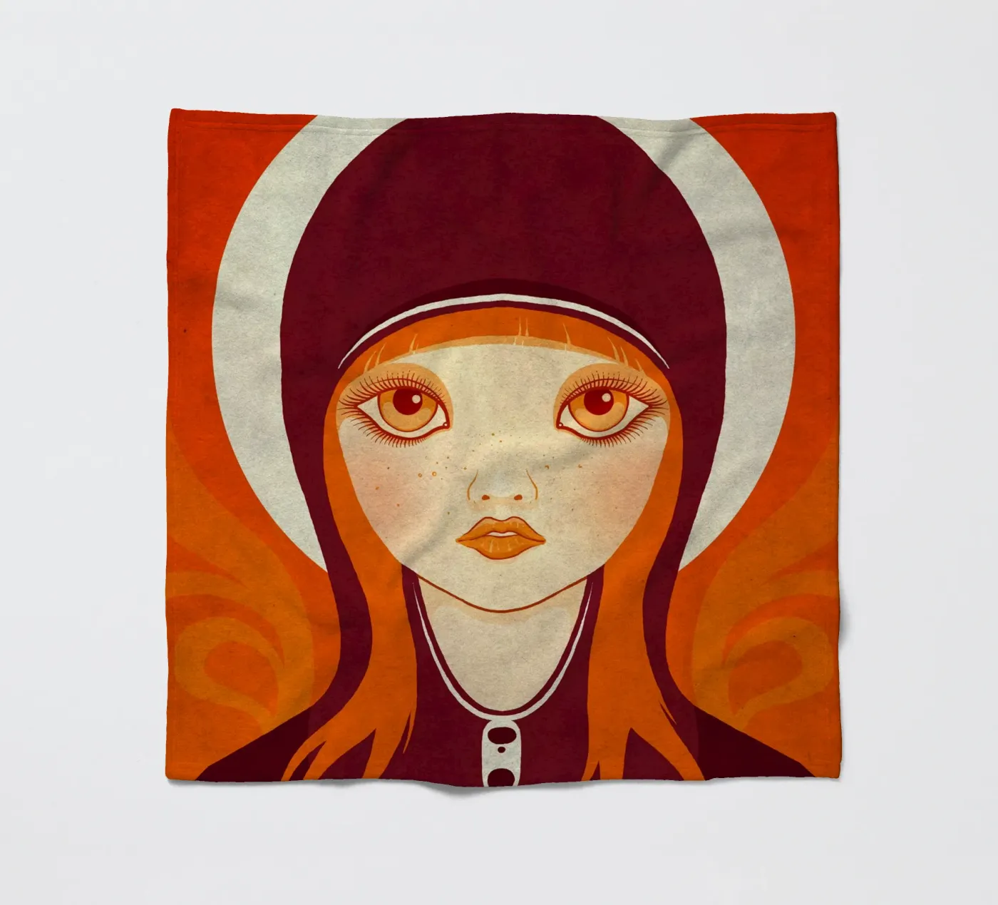 ICON fleece blanket by Kuba Gornowicz