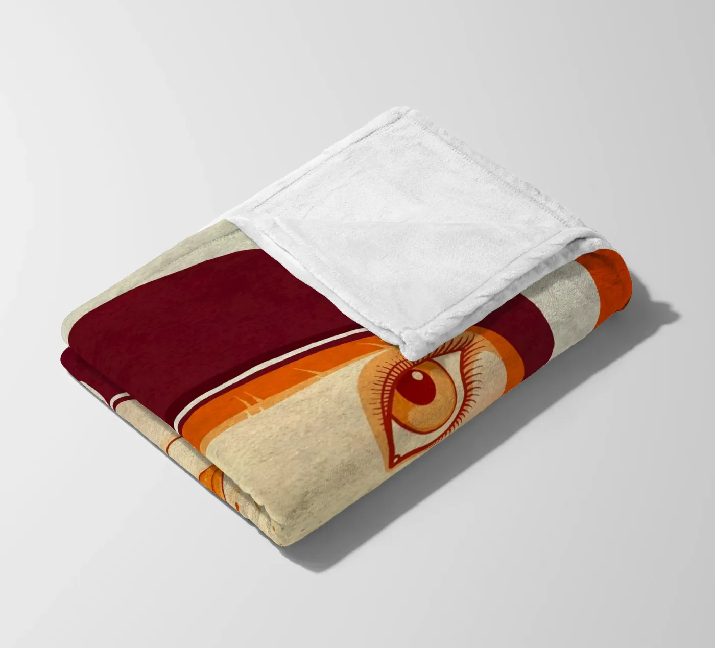 ICON fleece blanket by Kuba Gornowicz