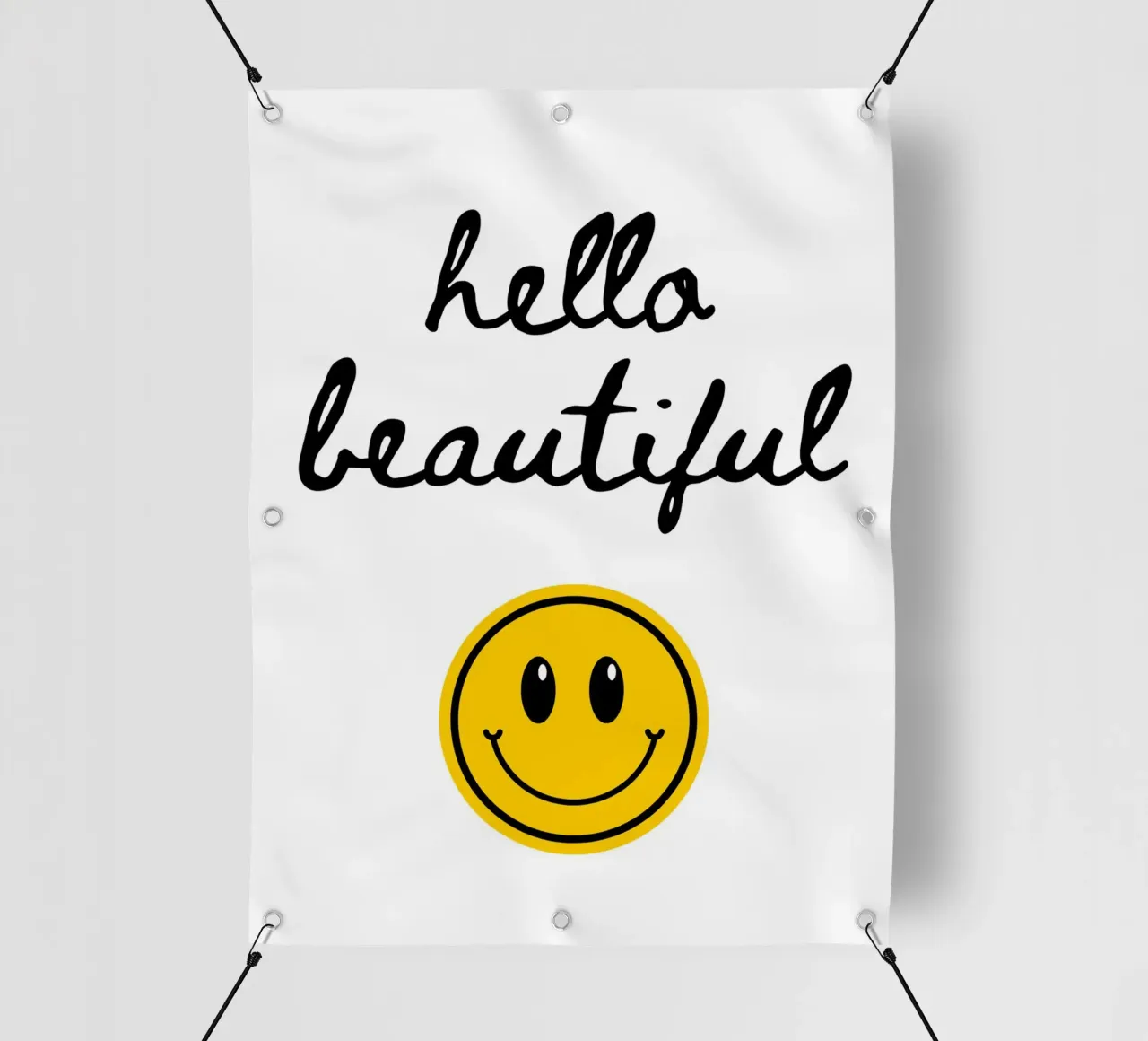Hello beautiful telo in pvc da PinkCandyWalls