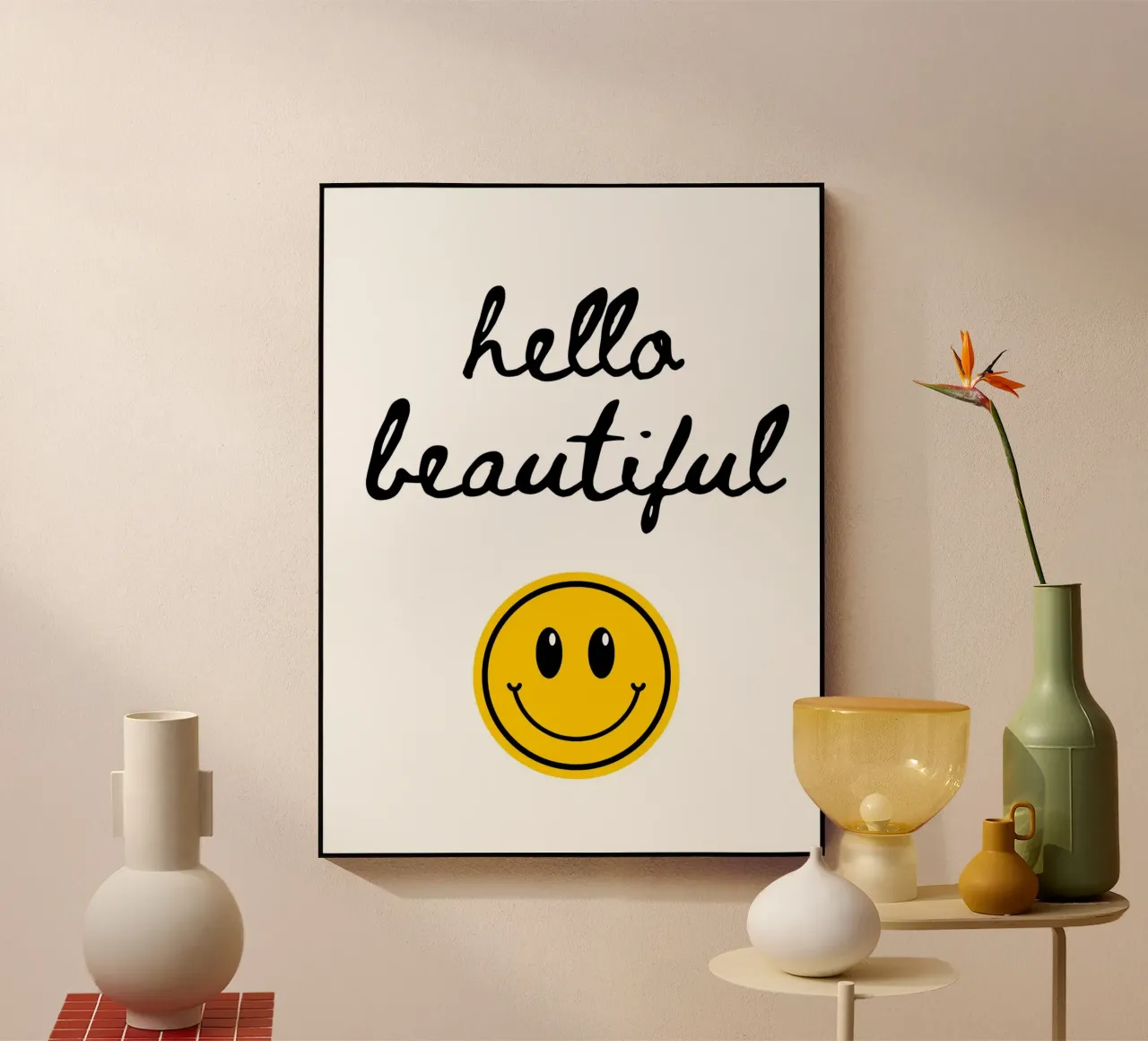 Hello beautiful plexiglass da PinkCandyWalls