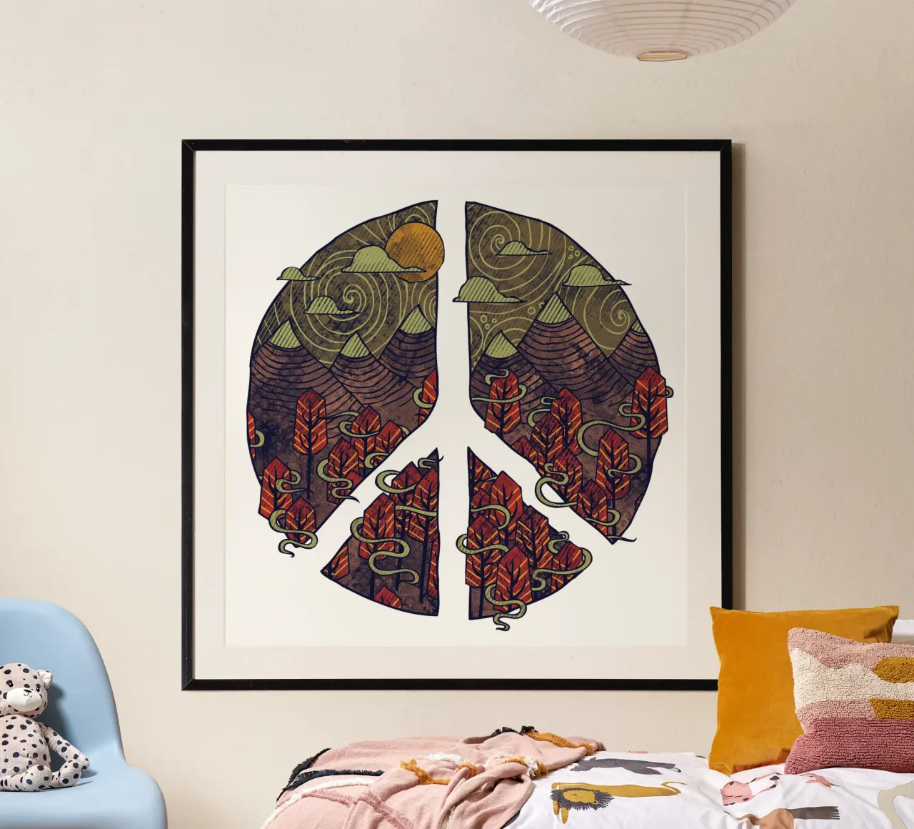 Peaceful Landscape poster da againstbound