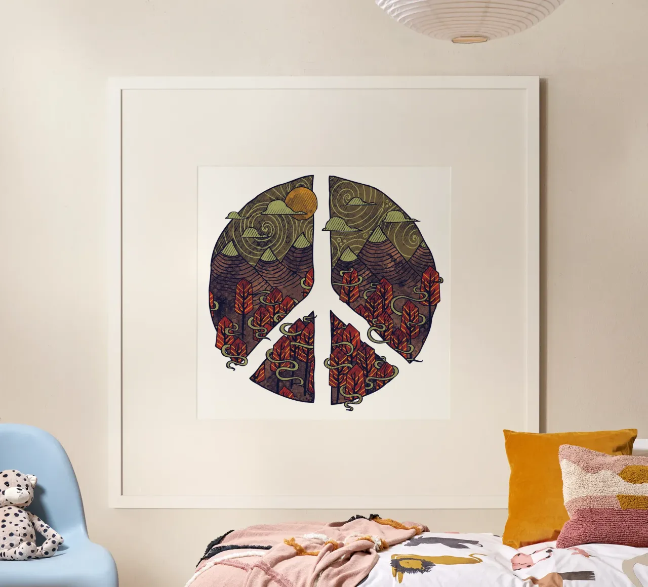 Peaceful Landscape poster da againstbound