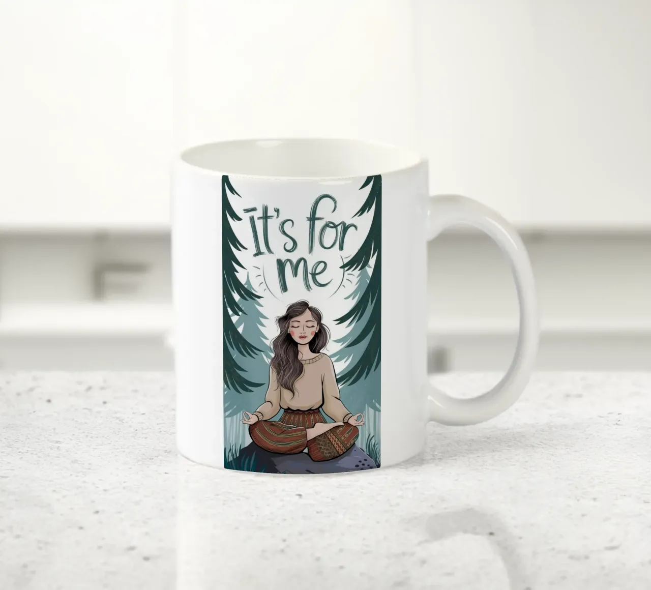meditation in forest tazza in ceramica da melts
