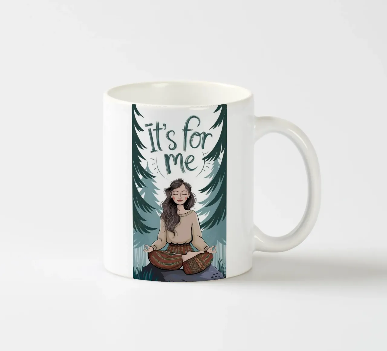 meditation in forest tazza in ceramica da melts