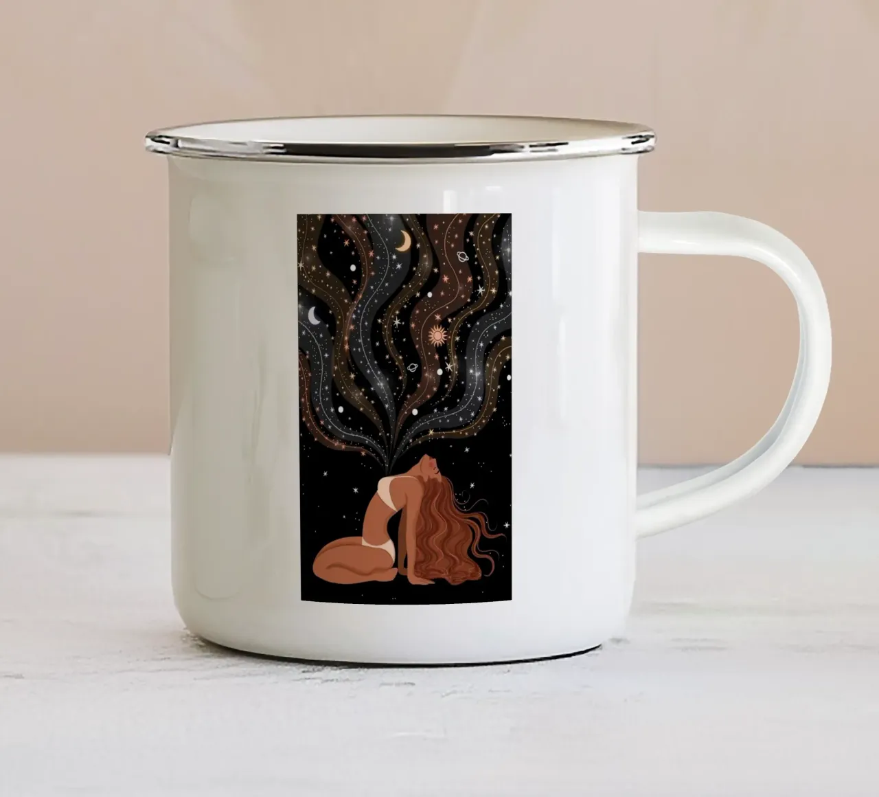 heart on sky tazza in smalto da melts