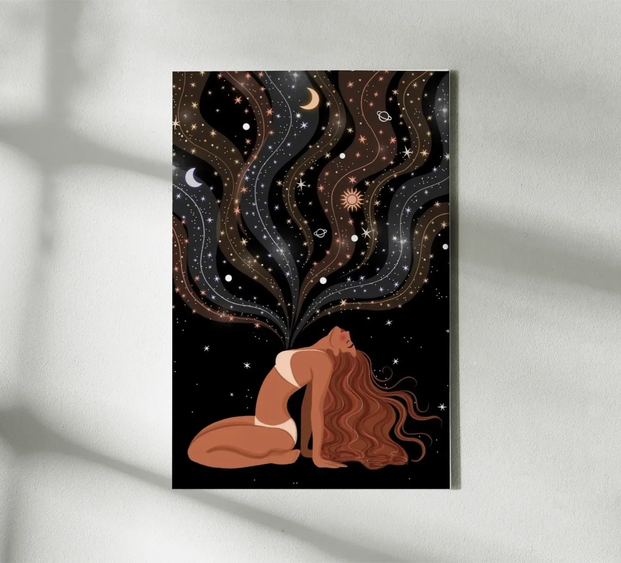 heart on sky canvas met Baklijst van melts
