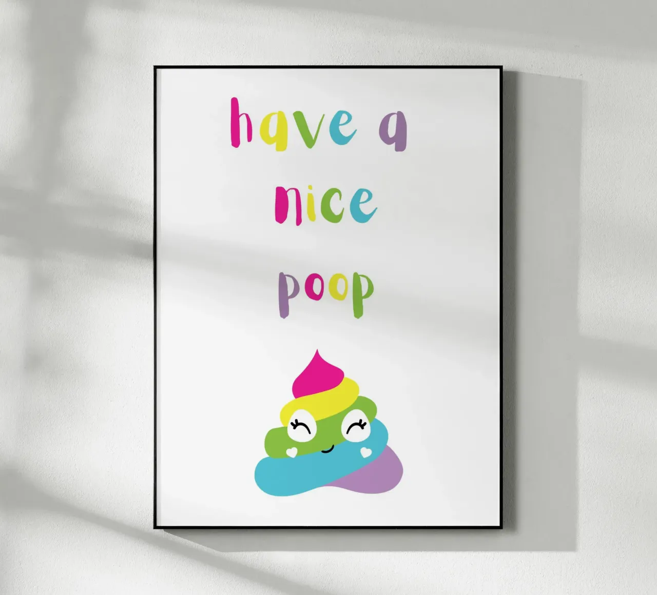 Have a nice poop plexiglass da PinkCandyWalls