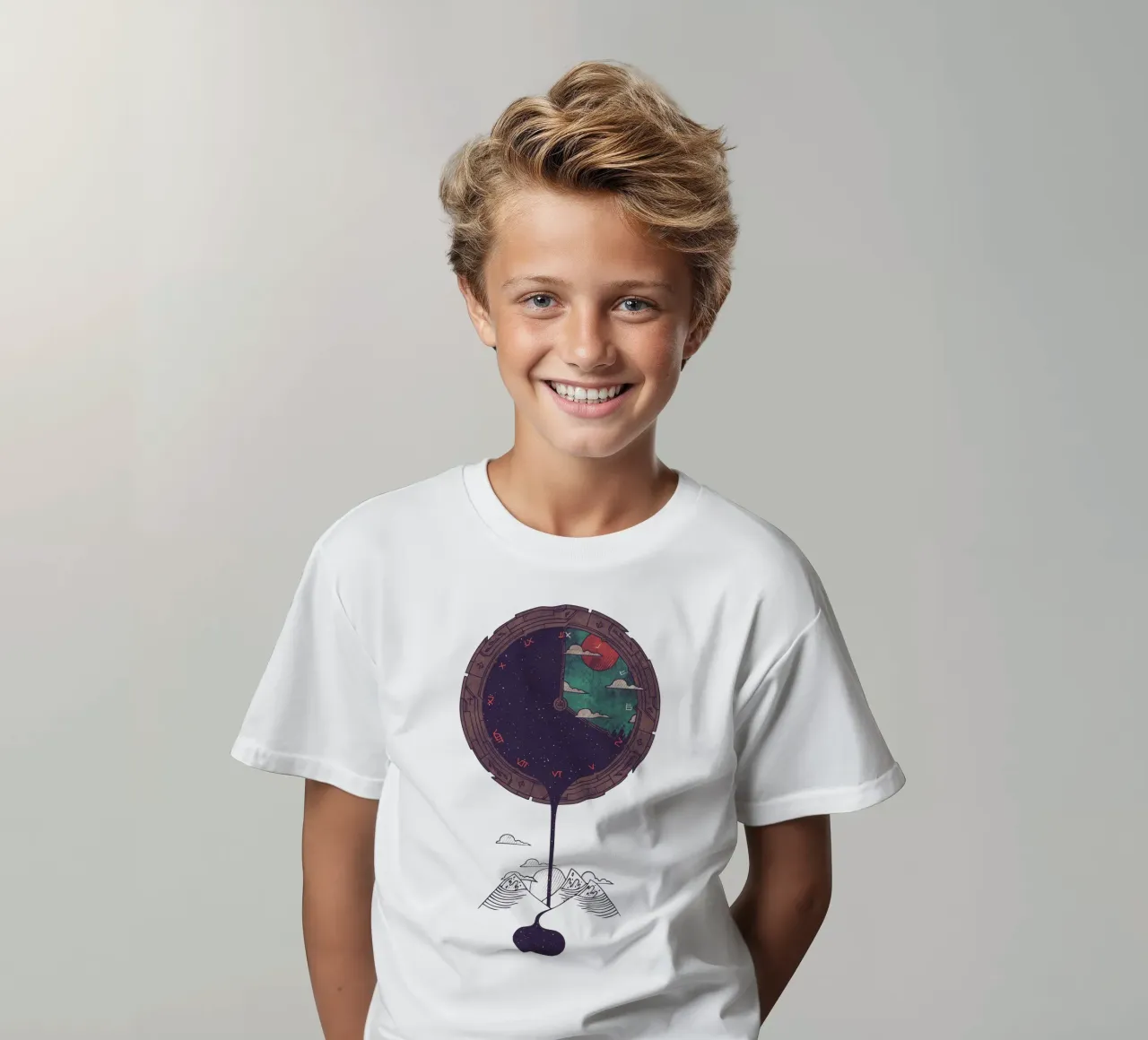 Nightfall t-shirt bambini da againstbound