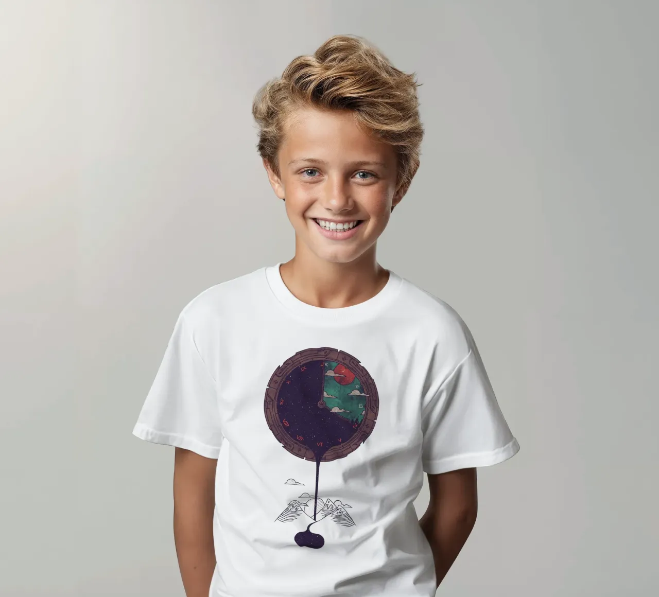 Nightfall t-shirt bambini da againstbound