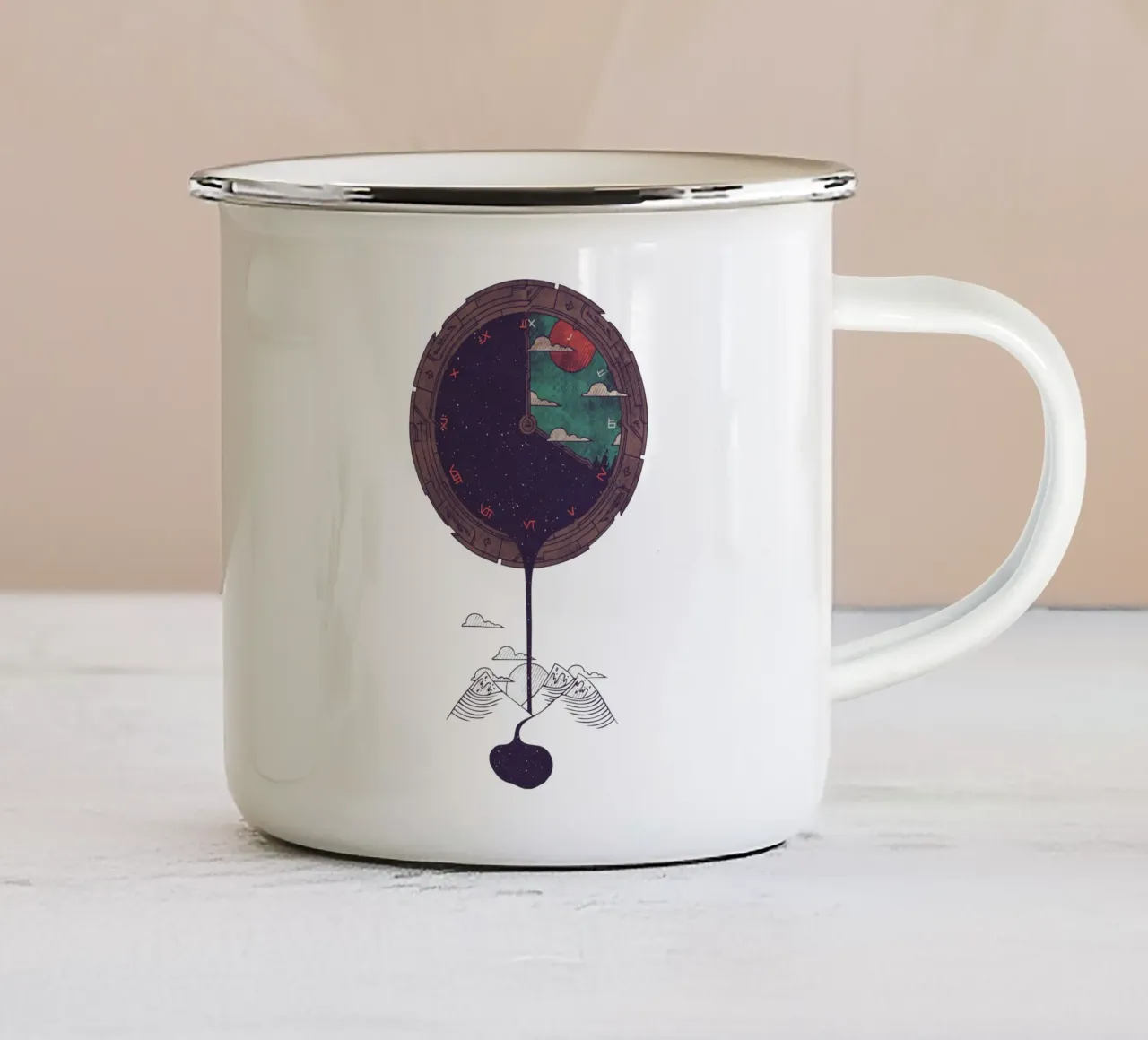 Nightfall tazza in smalto da againstbound
