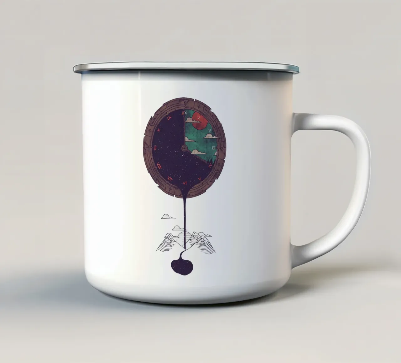 Nightfall tazza in smalto da againstbound