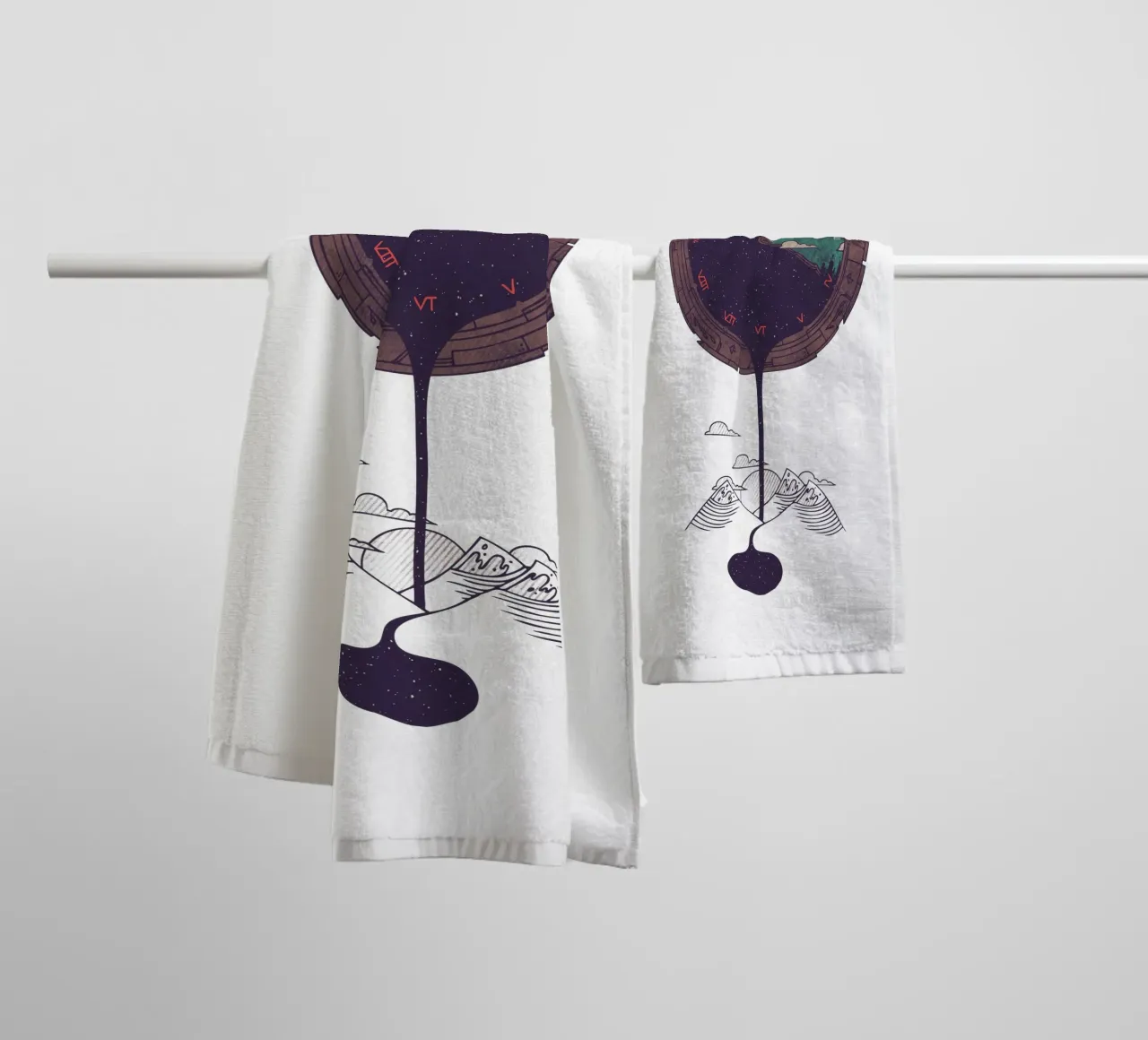 Nightfall towel by againstbound