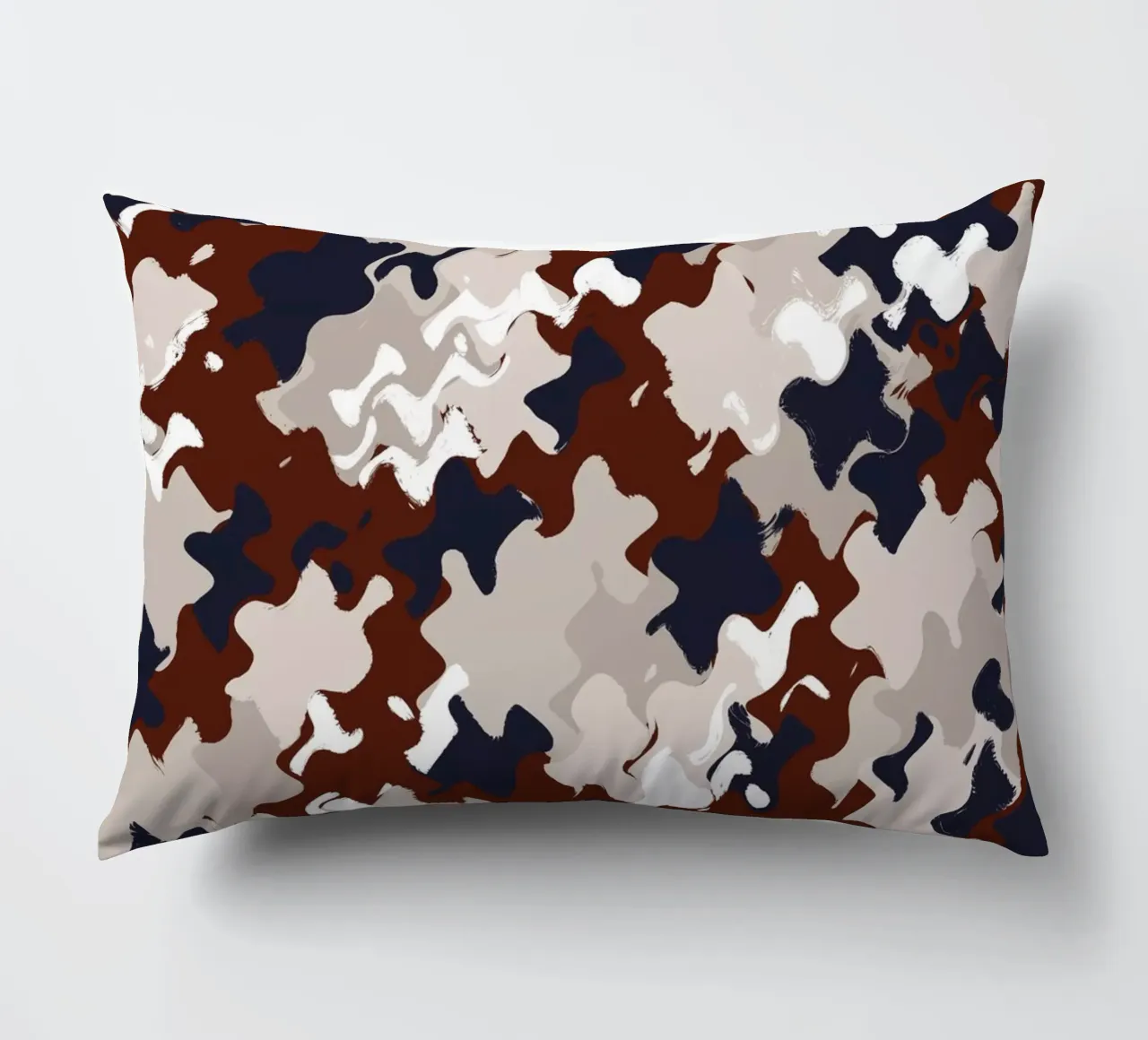 Pattern No 9 decorative cushion by treechild