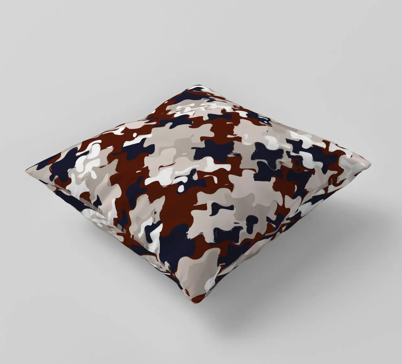 Pattern No 9 decorative cushion by treechild