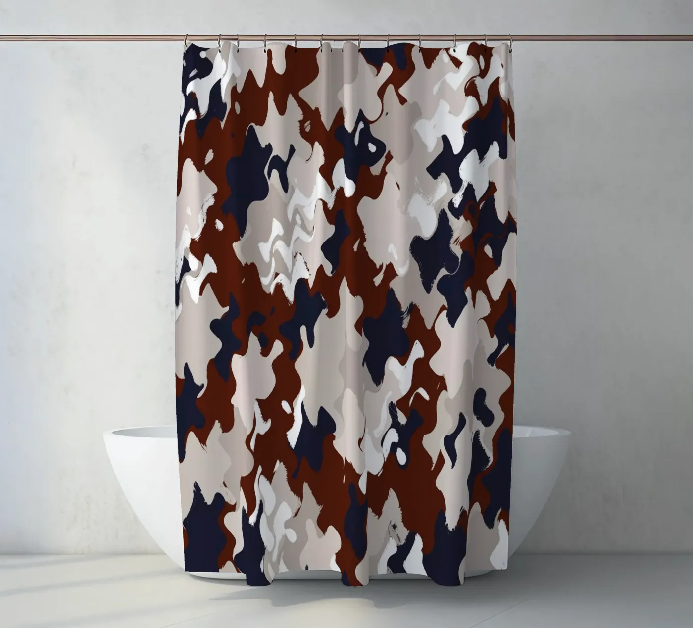 Pattern No 9 douchegordijn van treechild