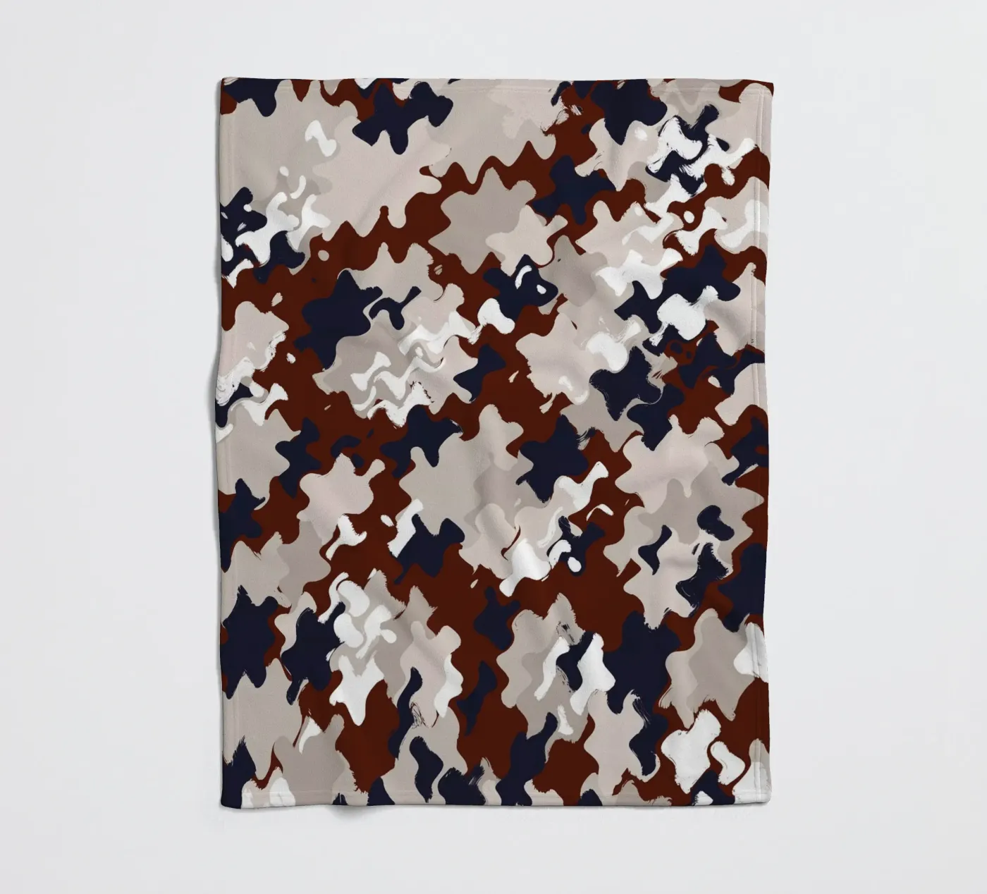 Pattern No 9 fleecedeken van treechild