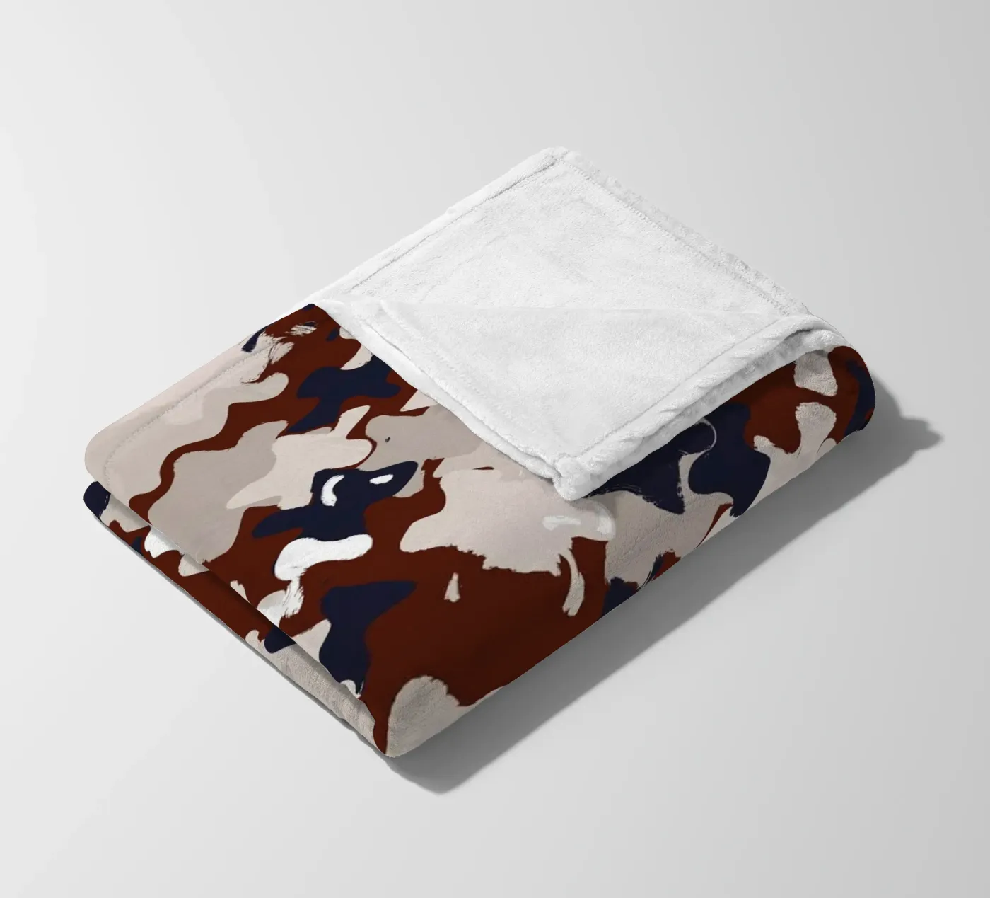 Pattern No 9 fleece blanket by treechild