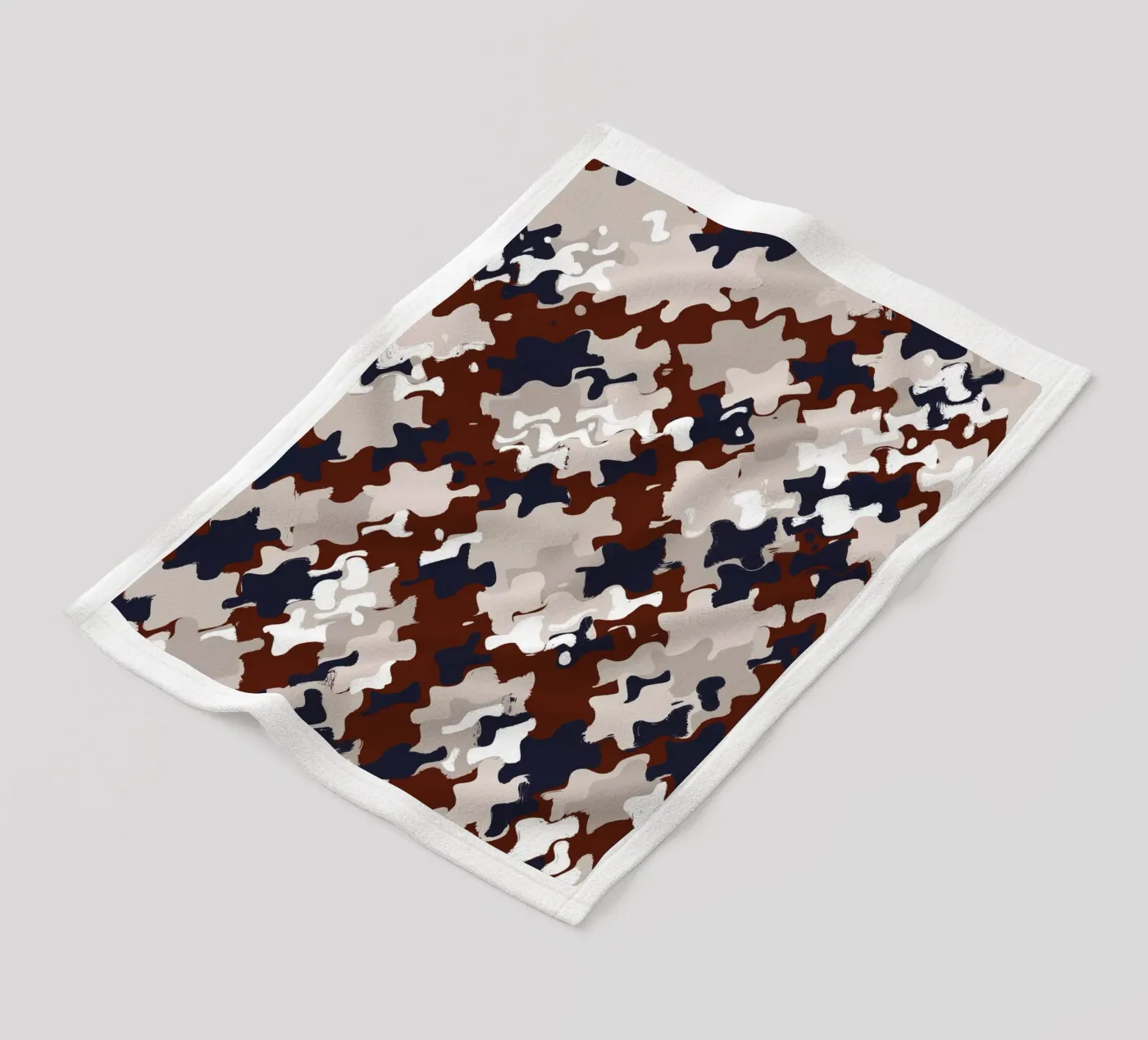 Pattern No 9 fleecedeken van treechild