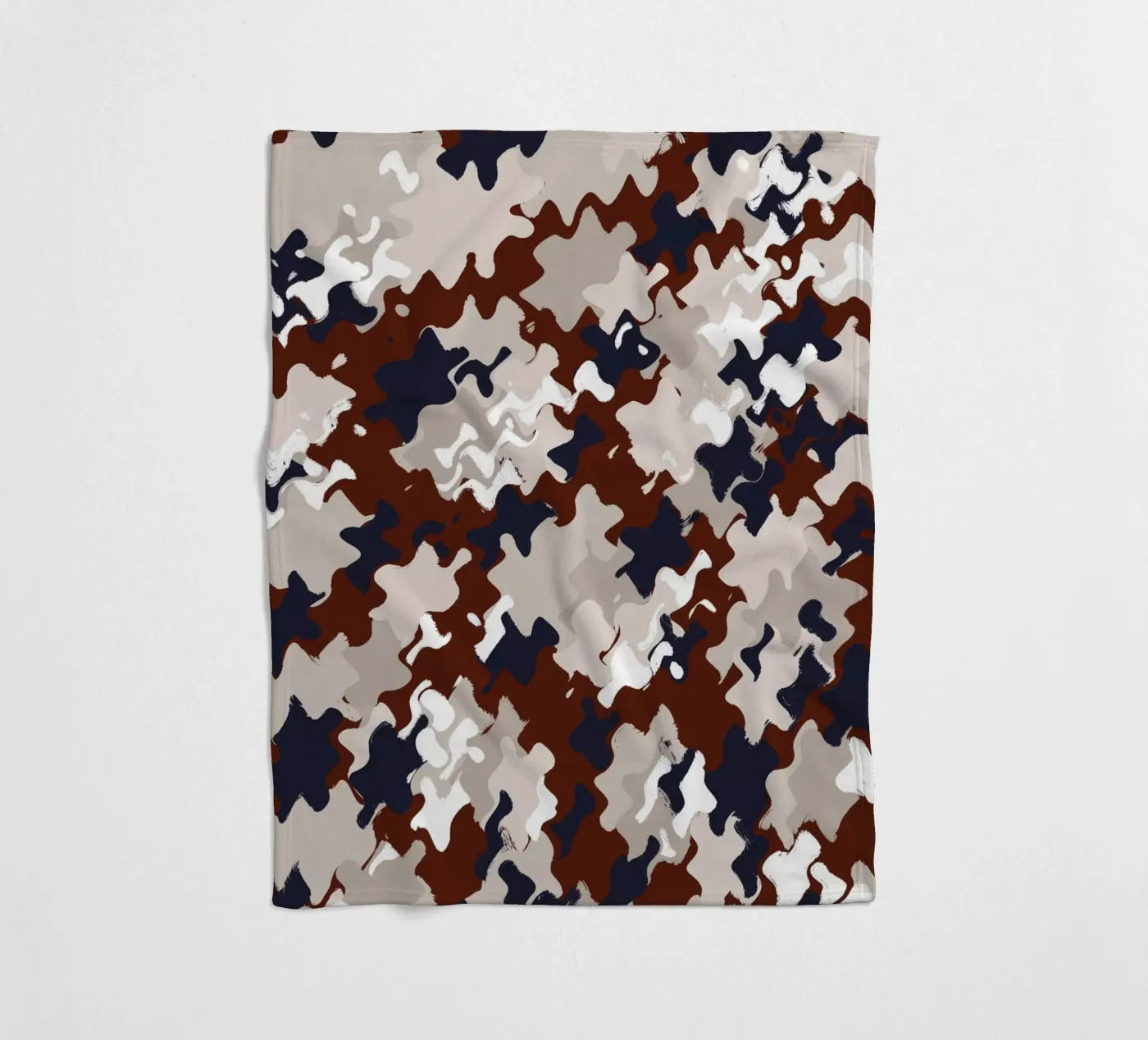 Pattern No 9 fleecedeken van treechild