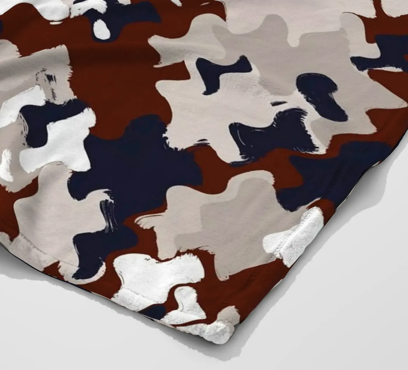 Pattern No 9 fleecedeken van treechild