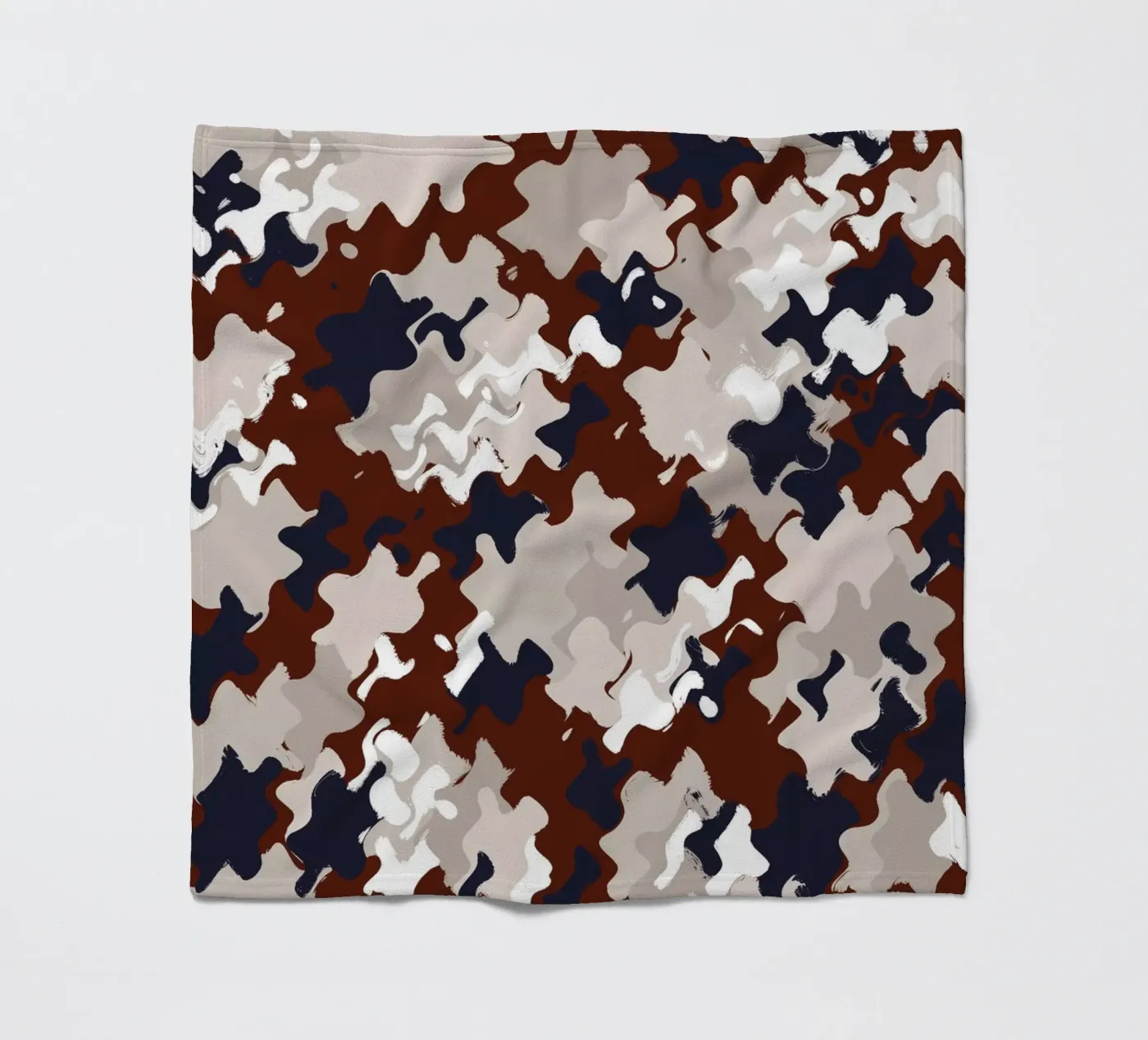 Pattern No 9 fleecedeken van treechild