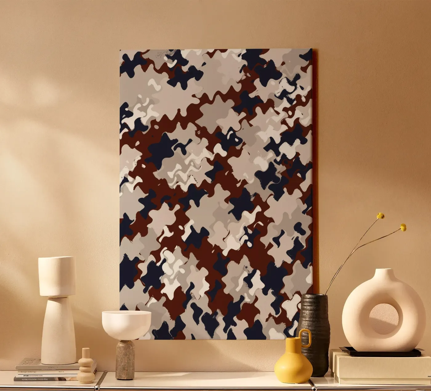 Pattern No 9 Leinwand von treechild