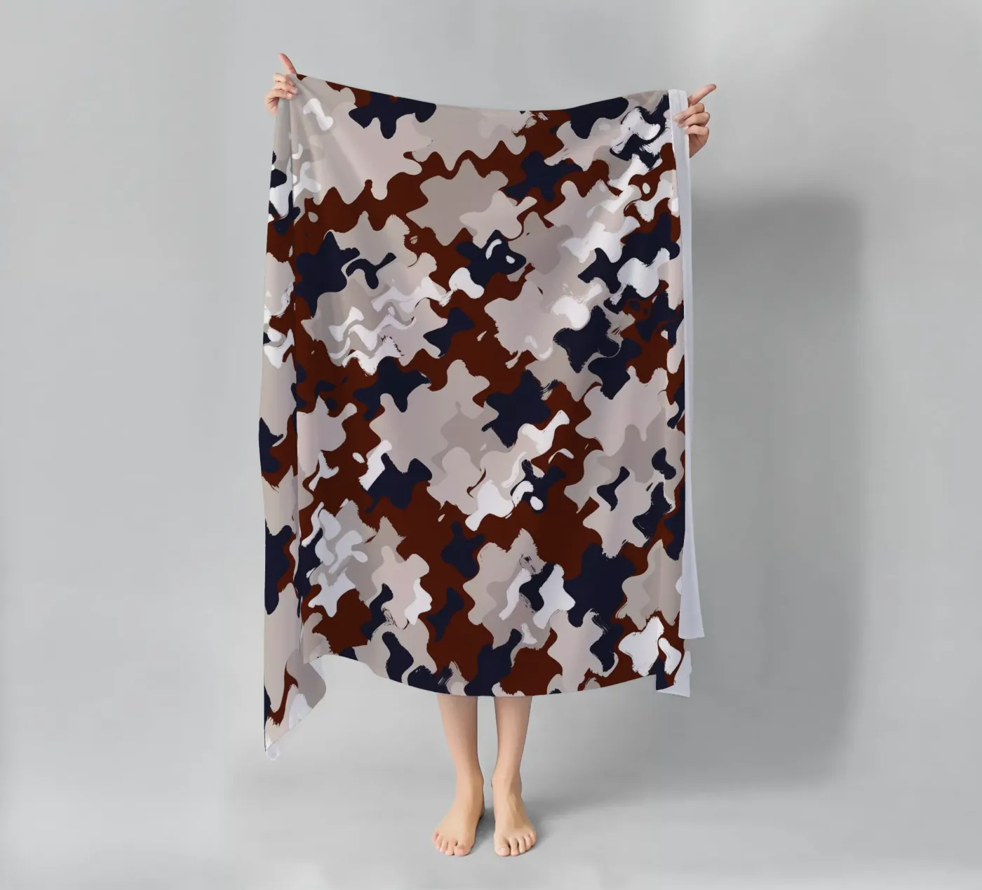 Pattern No 9 Strandtuch von treechild