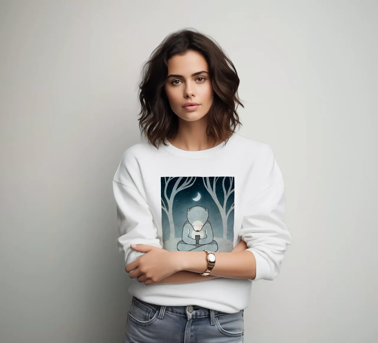 SMS sweatshirt van Kuba Gornowicz