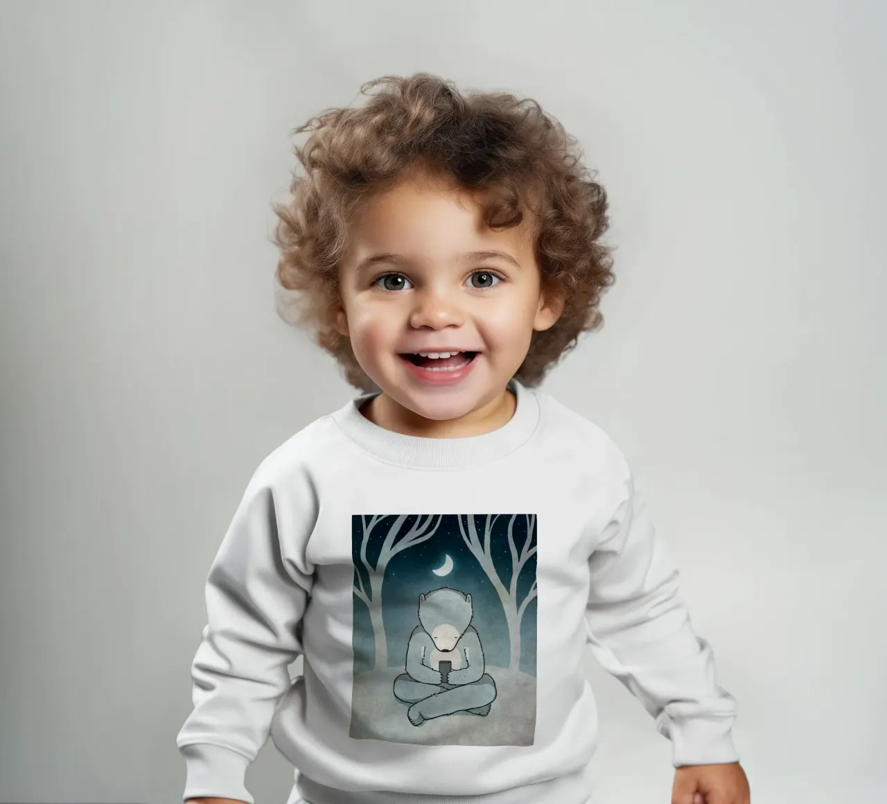 SMS baby sweatshirt by Kuba Gornowicz