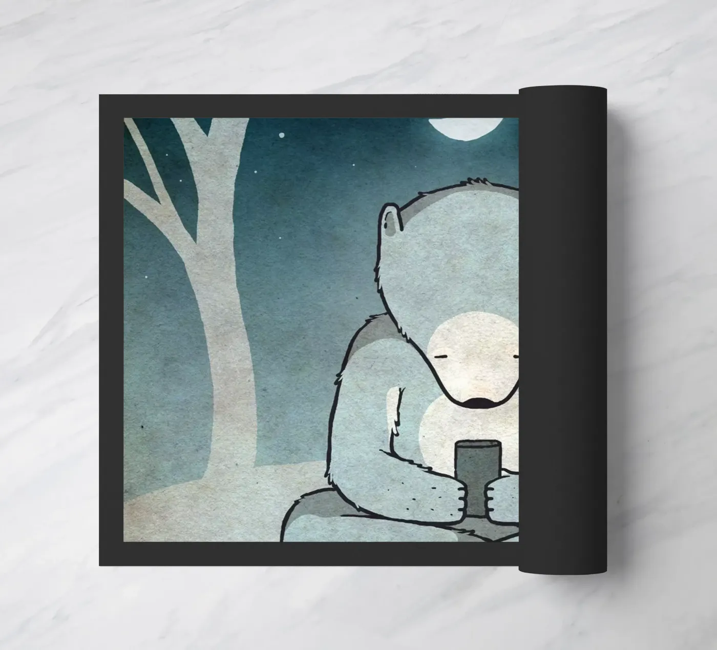 SMS deurmat van Kuba Gornowicz