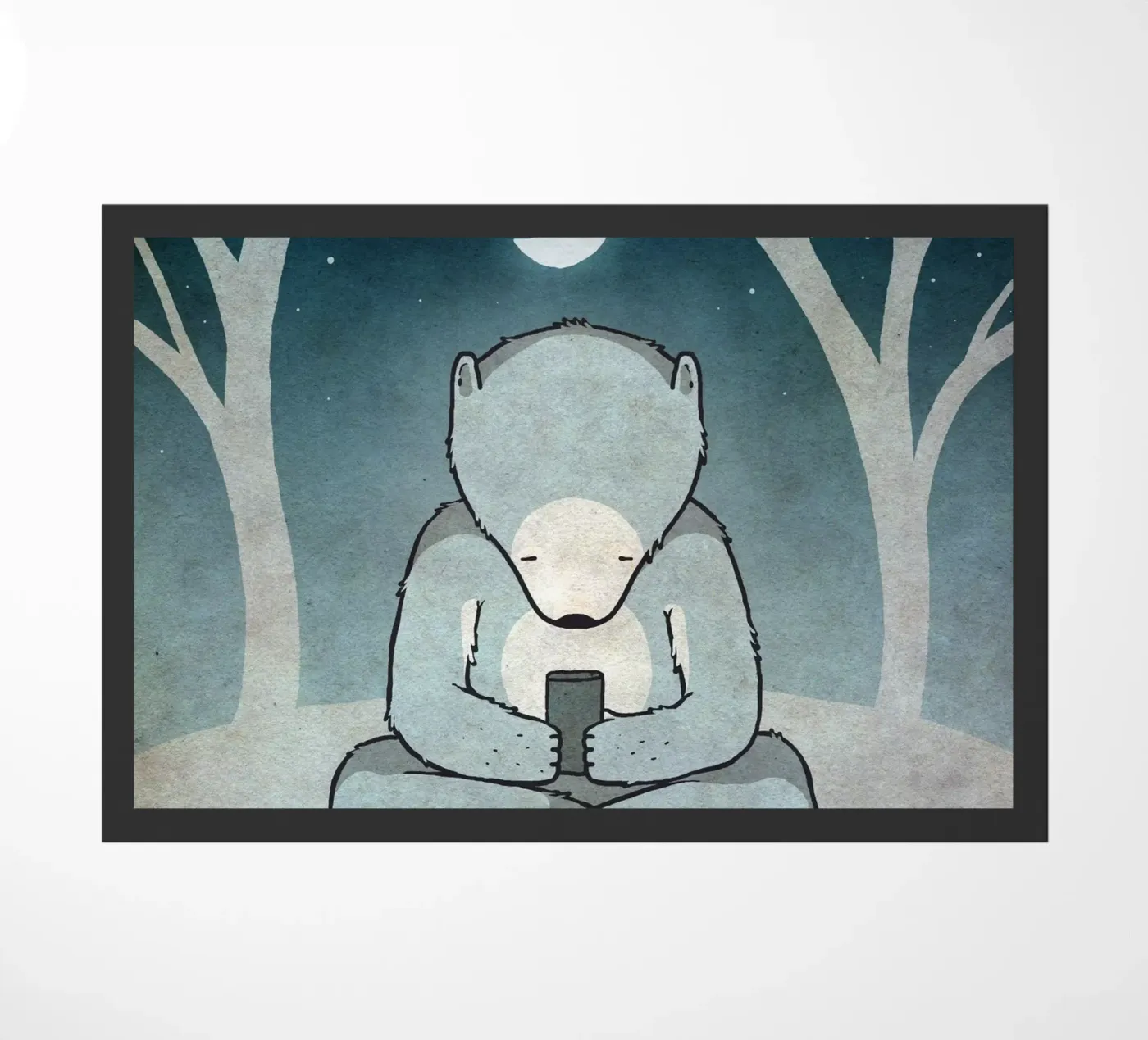 SMS deurmat van Kuba Gornowicz