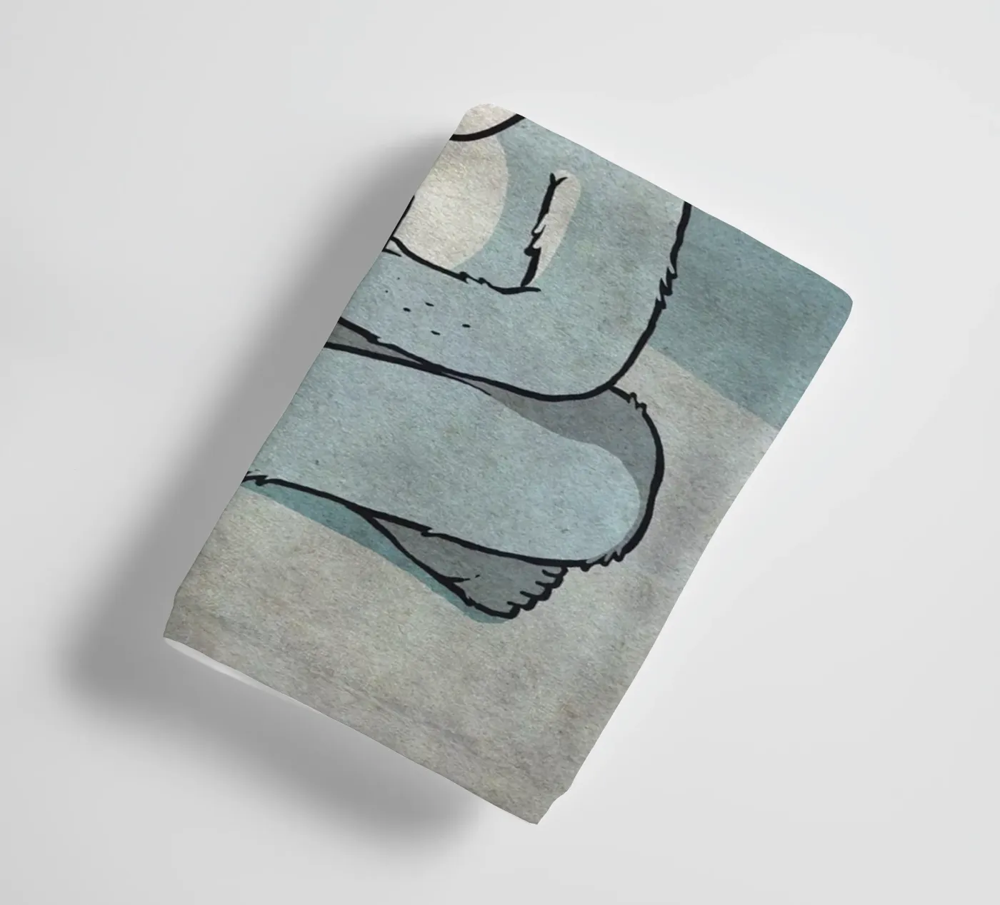 SMS towel by Kuba Gornowicz