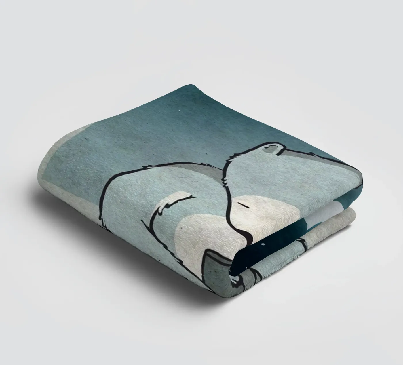 SMS towel by Kuba Gornowicz