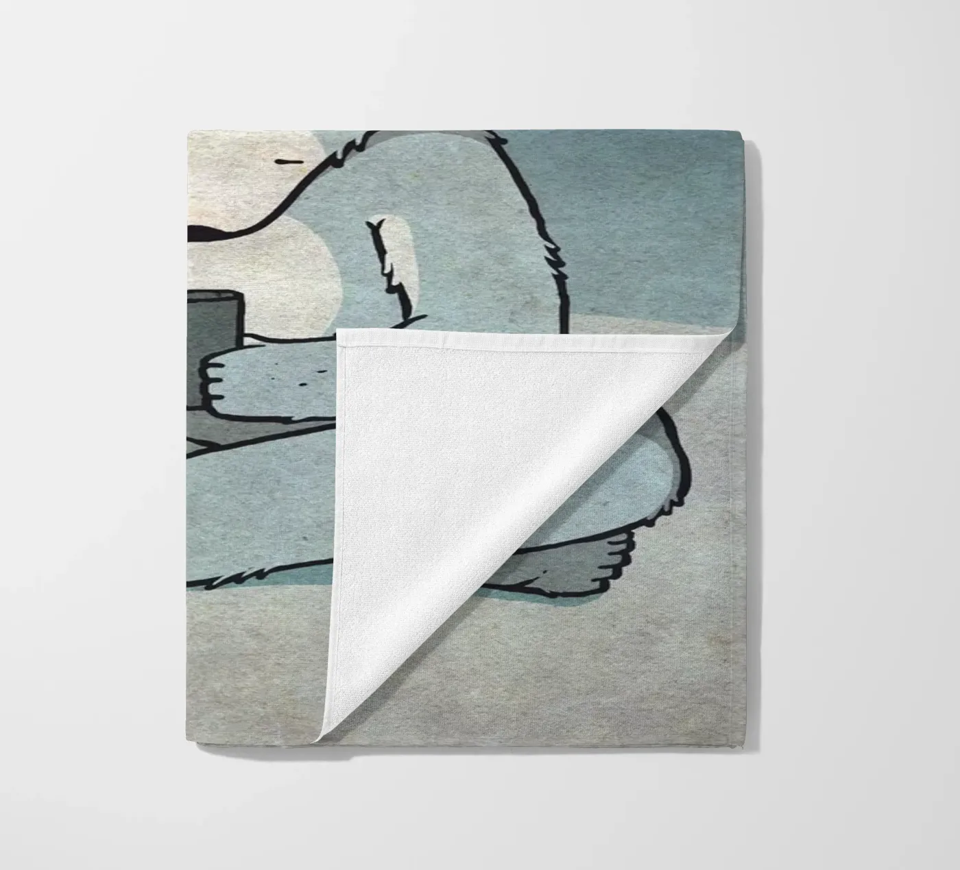 SMS strandhanddoek van Kuba Gornowicz